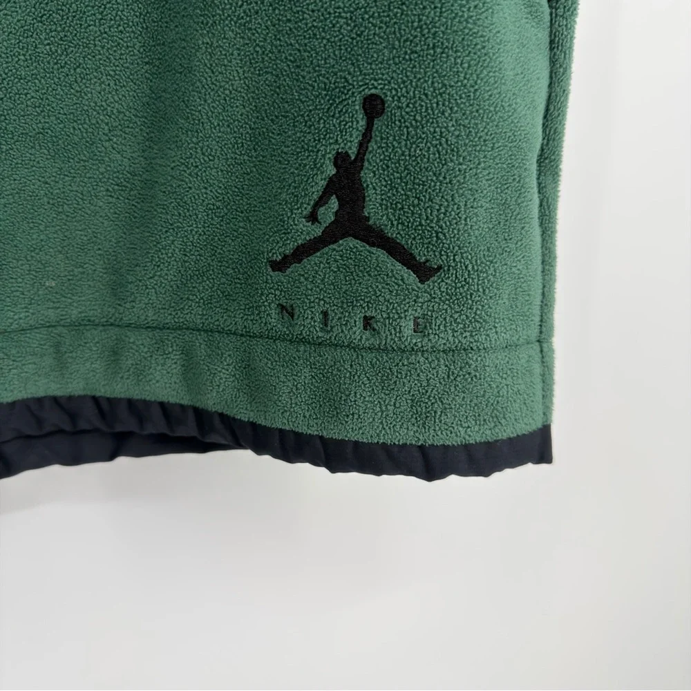 Nike Air Jordan Jumpman‎ Fleece Utility Vest Mens Large Green